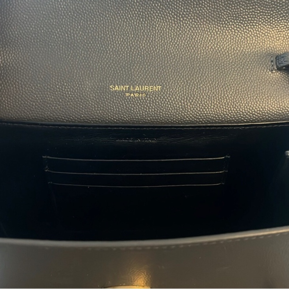 Yves Saint Laurent Black Shoulder Bag